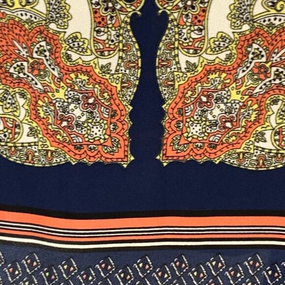 41 Hawthorn Women's Pullover Paisley Sleeveless Blouse Multicolor Size Medium - Picture 6 of 10